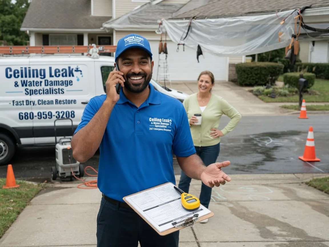 Ceiling Leak Cleanup Poca, WV FAQs